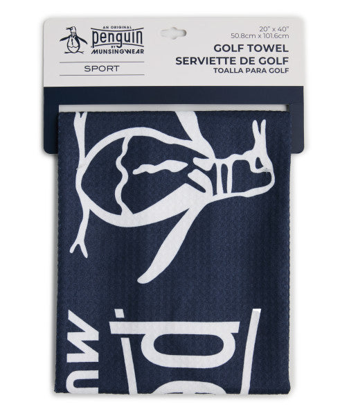 ACCESORIES - Penguin Waffle Golf Towel