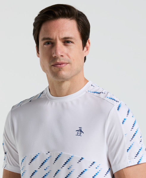 TENNIS TEE - TENNIS PERFORMANCE BALL BLOCK TEE