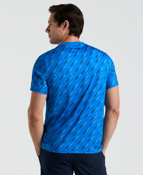 TENNIS TEE - TENNIS PERFORMANCE BALL BLOCK TEE