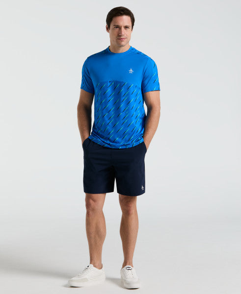 TENNIS TEE - TENNIS PERFORMANCE BALL BLOCK TEE