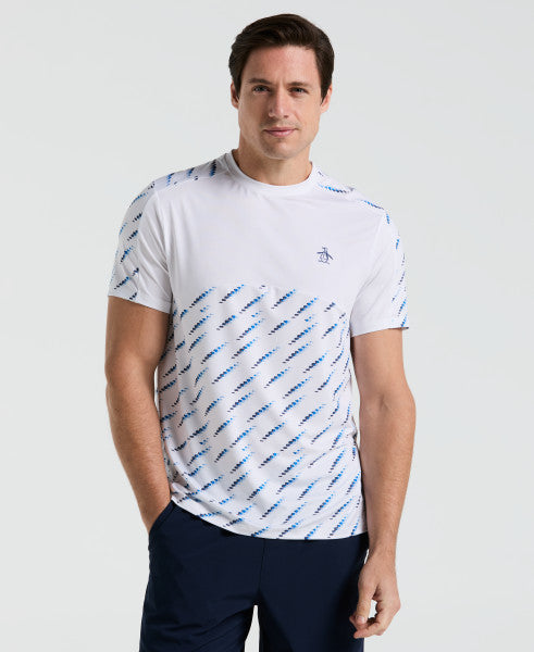 TENNIS TEE - TENNIS PERFORMANCE BALL BLOCK TEE