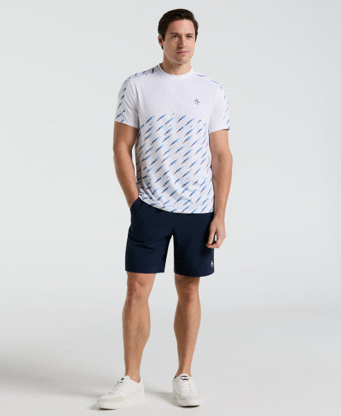 TENNIS TEE - TENNIS PERFORMANCE BALL BLOCK TEE